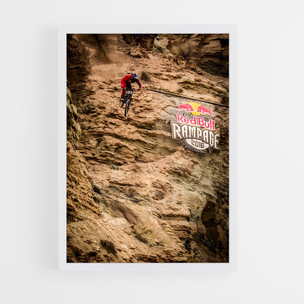 Poster La Descente Épique – affiche Cyclisme (vue 3)